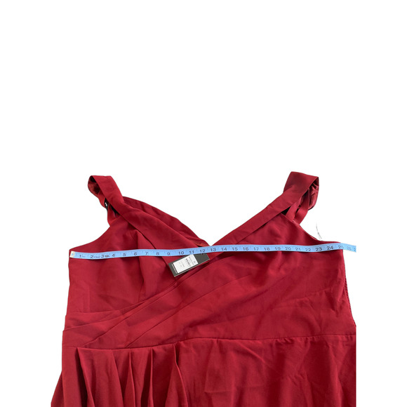 City Chic Burgundy Maxi Dress - Picture 9 of 12